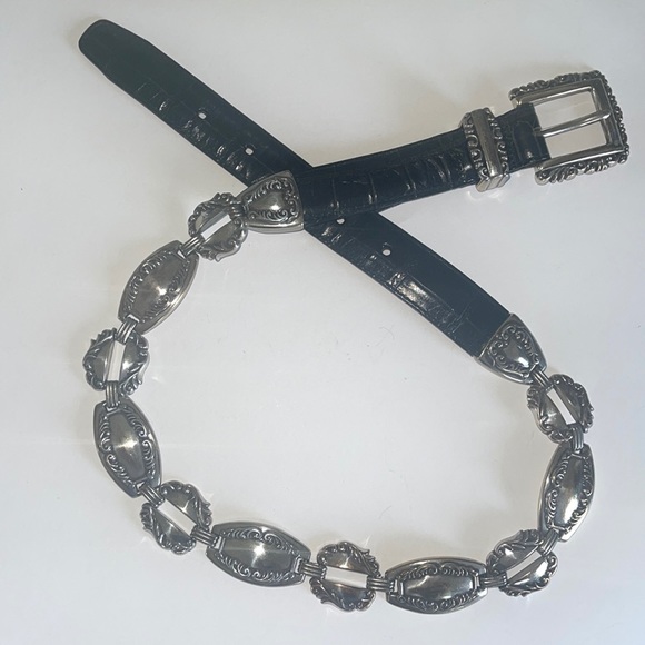 Brighton belt with metal links - Picture 2 of 8